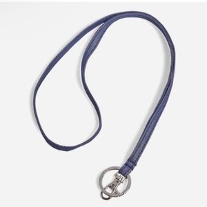 ✨NWT Vera Bradley Moonlight Navy Lanyard